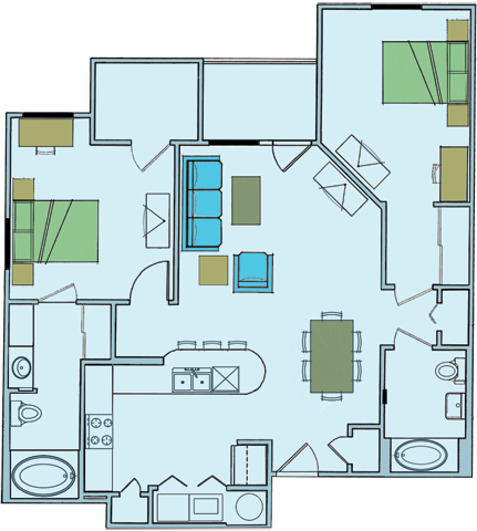 Adriatic Two Bedroom