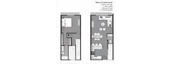 1 Bedroom, 1.5 Bathrooms