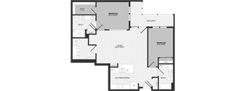 a floor plan of a home