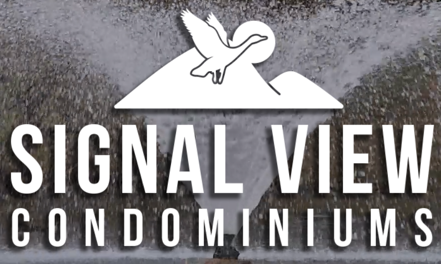 a logo of a bird flying over a house with the word signal wifi