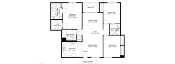 3x3 A2 Floorplan