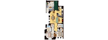 2 bed 2 bath floorplan
