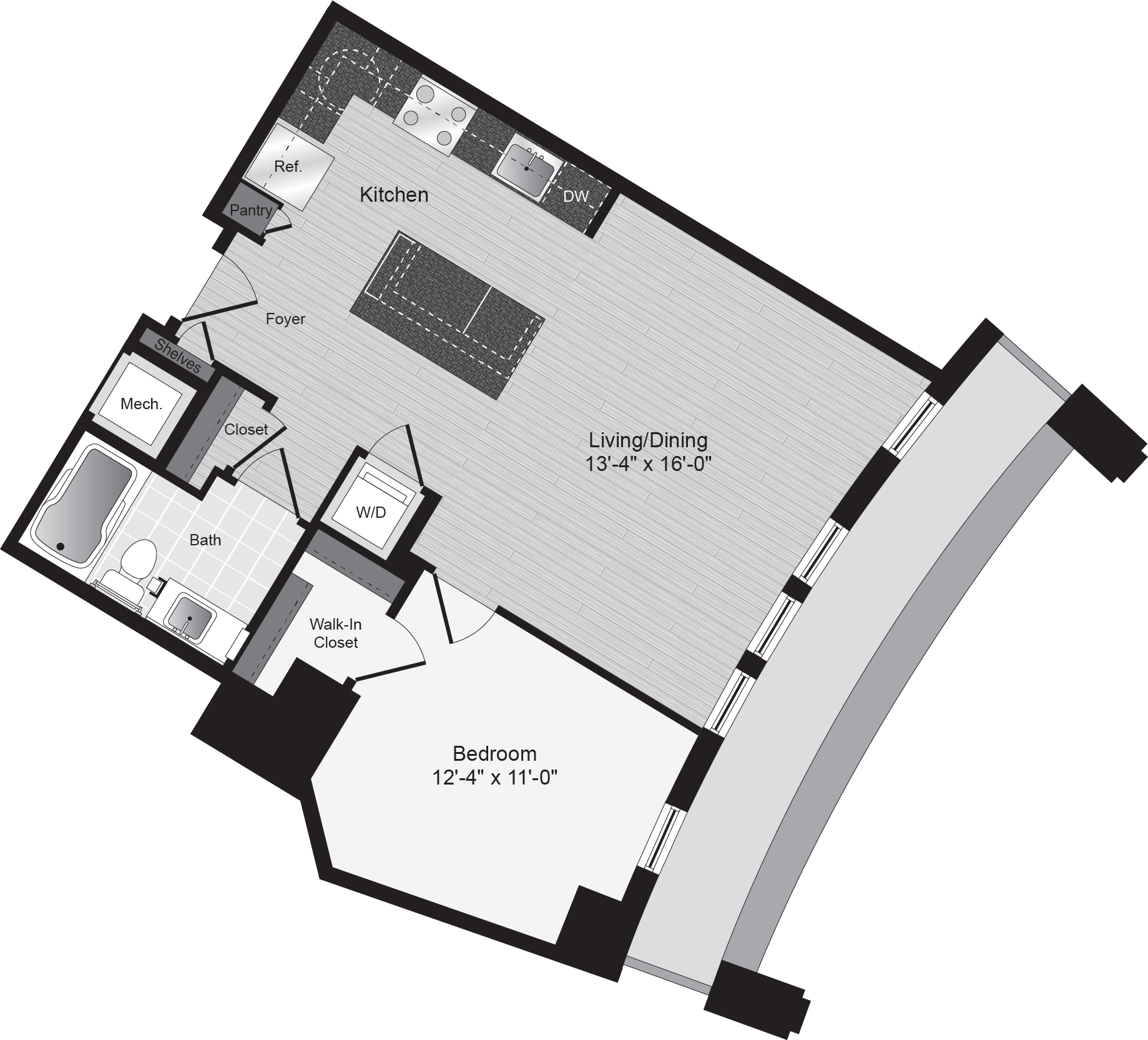 Lyon Place 1 bed 1 bath