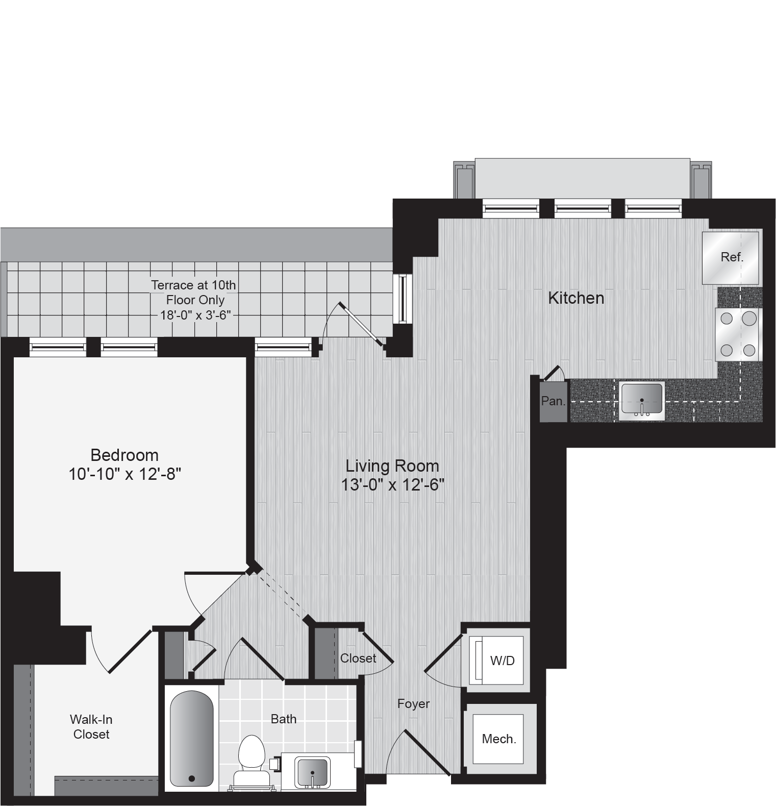 Lyon Place 1 bed 1 bath