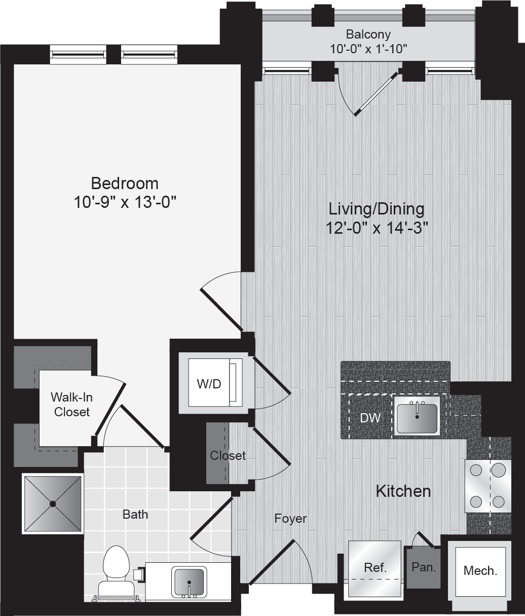 Lyon Place 1 bed 1 bath