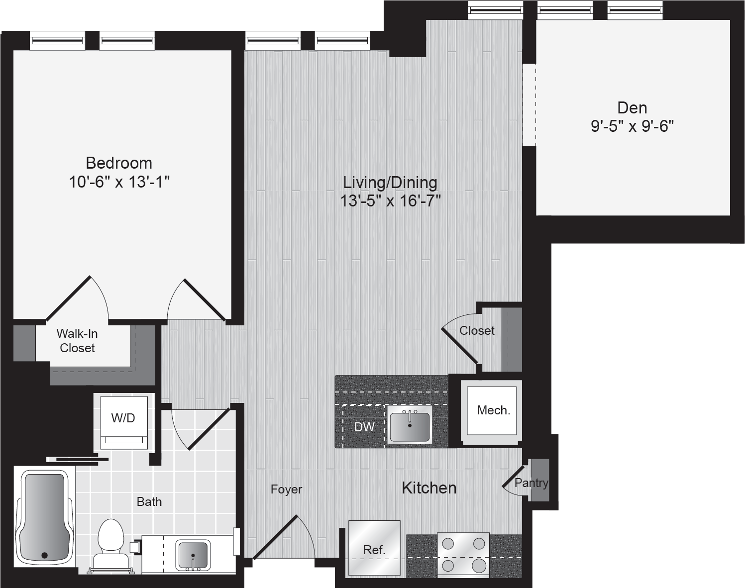 Lyon Place 1 bed 1 bath