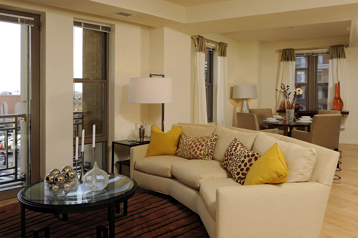 Lyon Place Unit Living Room