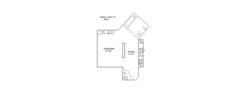 Studio/1 Bath A