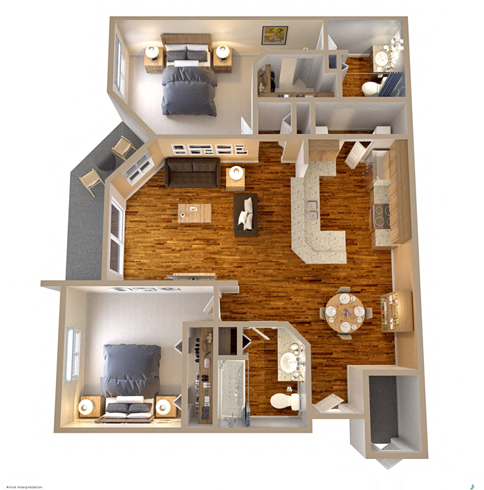 Boot Ranch Floor Plan
