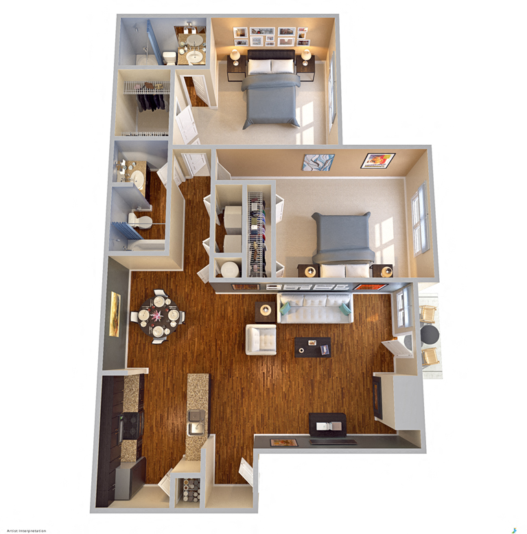 Mount Vernon Apartments Floor Plans