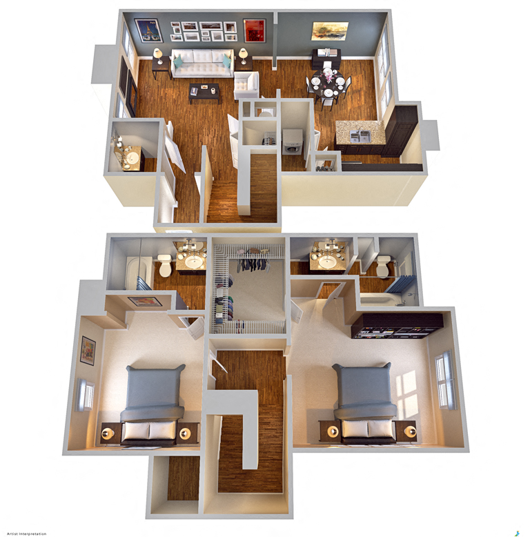 Mount Vernon Apartments Floor Plans