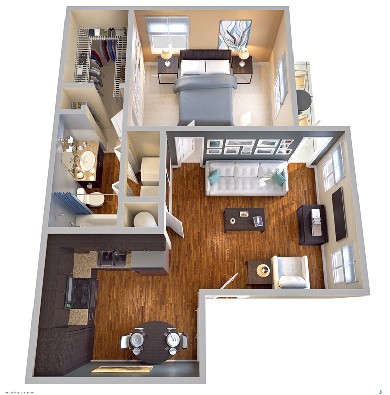 Mount Vernon Apartments Floor Plans