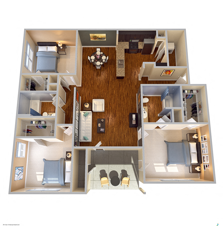 Mount Vernon Apartments Floor Plans