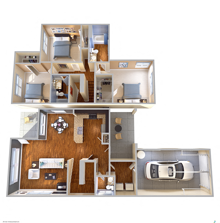 Mount Vernon Apartments Floor Plans