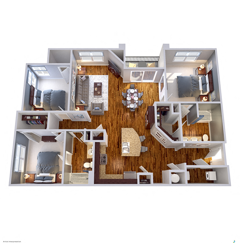 Valrico Station Floor Plans