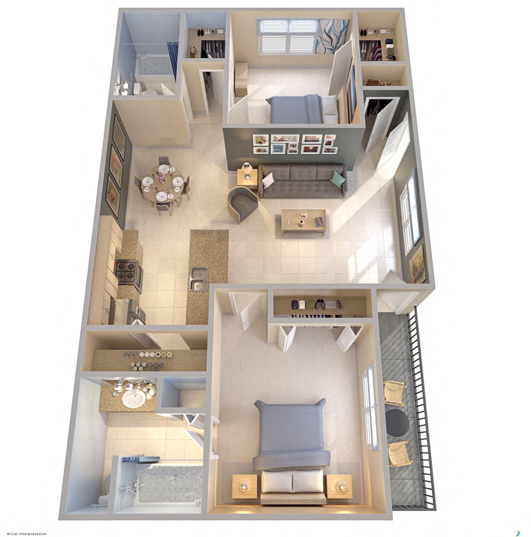 Palms of Clearwater Floor Plan