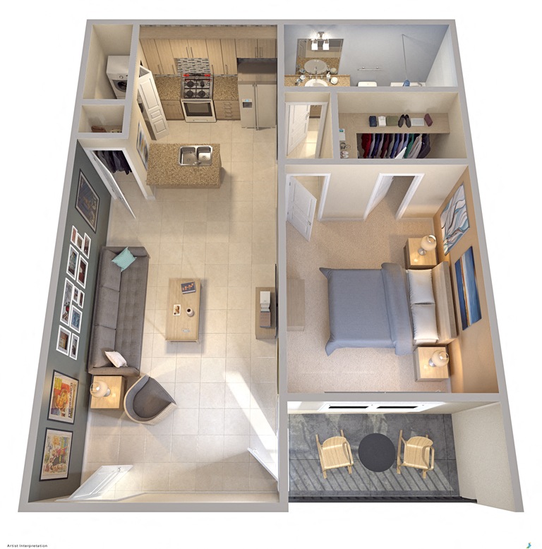 Palms of Clearwater Floor Plan