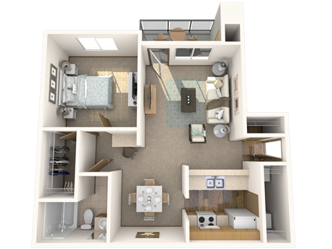 5015 South Regal Street 1-2 Beds Apartment for Rent - Photo Gallery 37