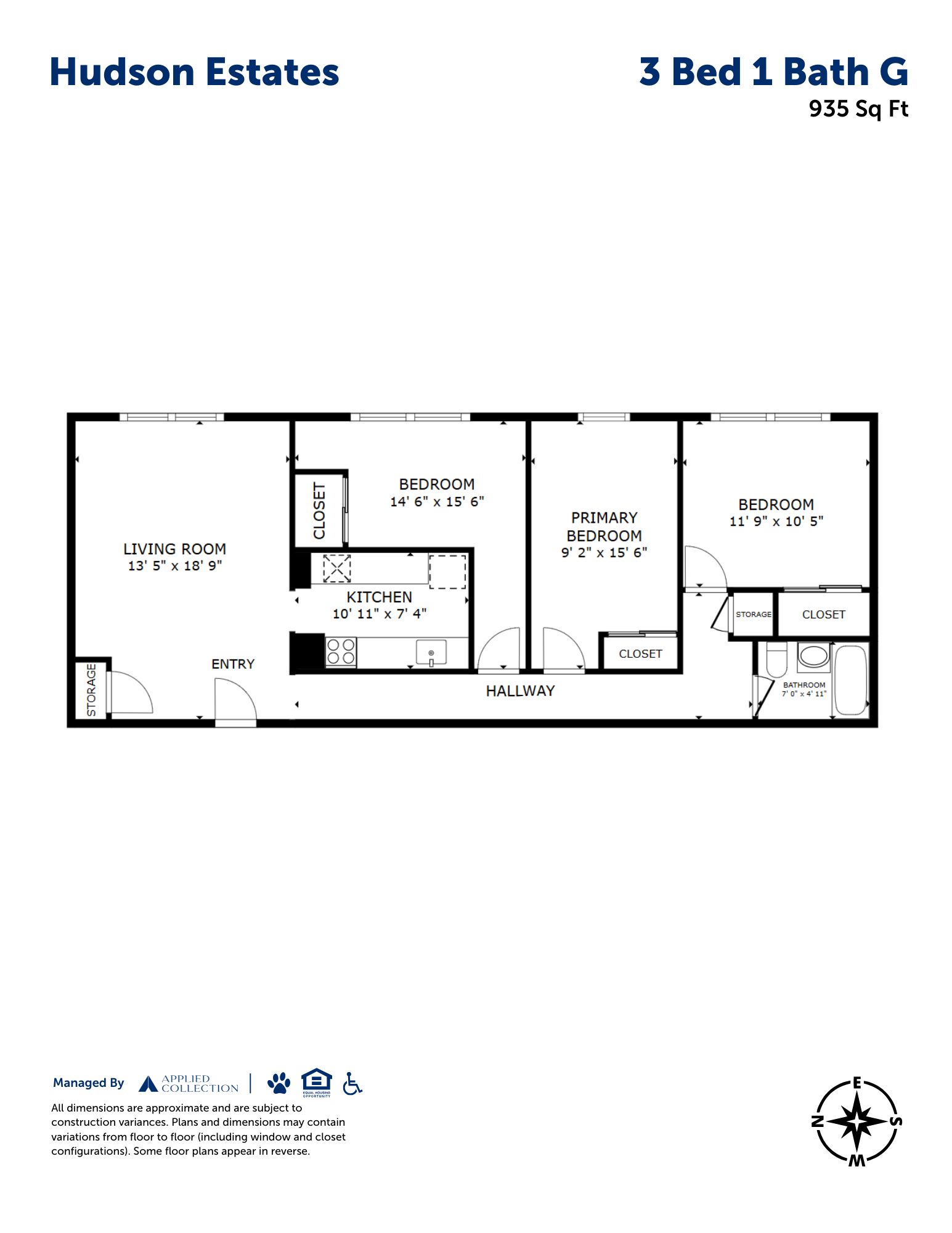 3 Bed 1 Bath G