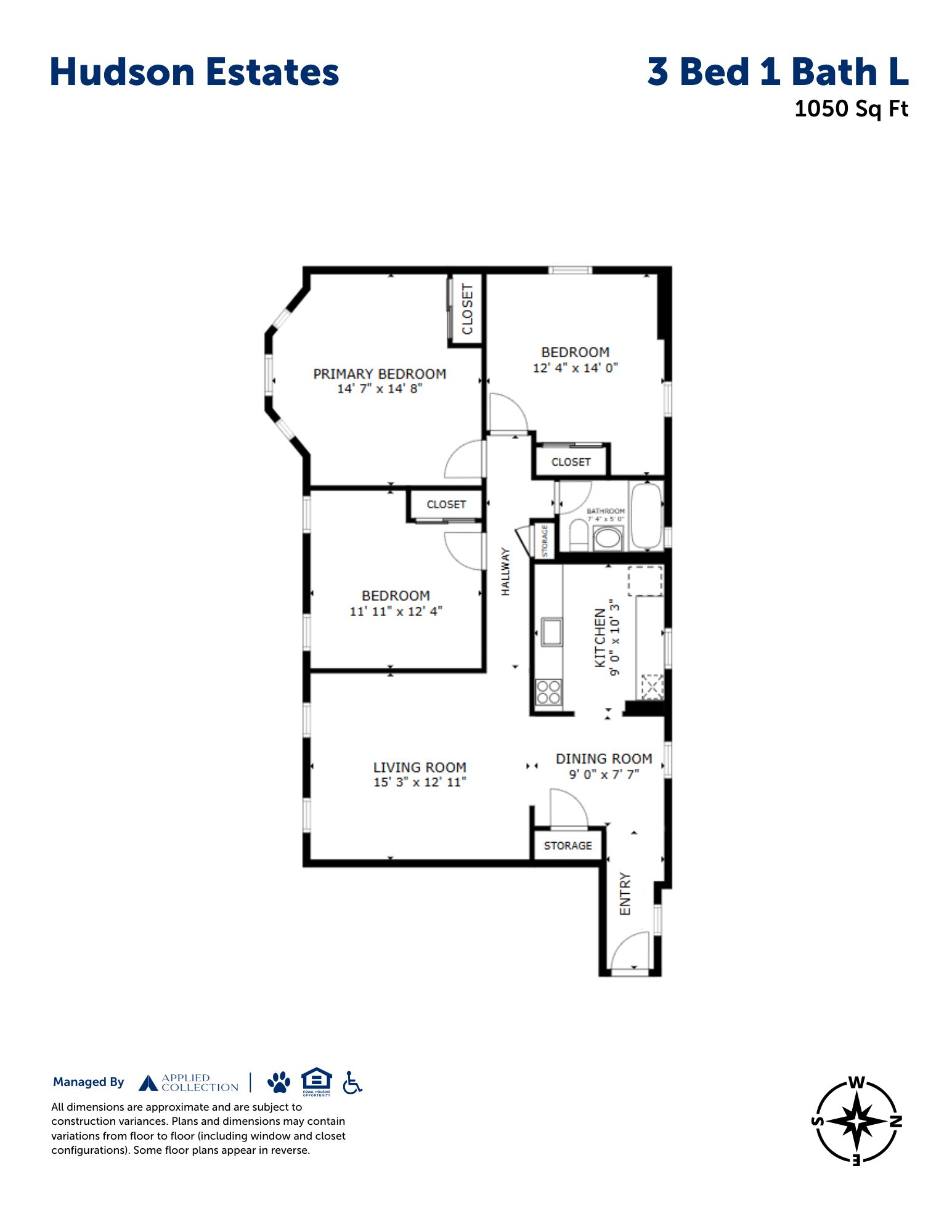 3 Bed 1 Bath L