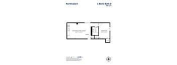 1 Bed 1 Bath D
