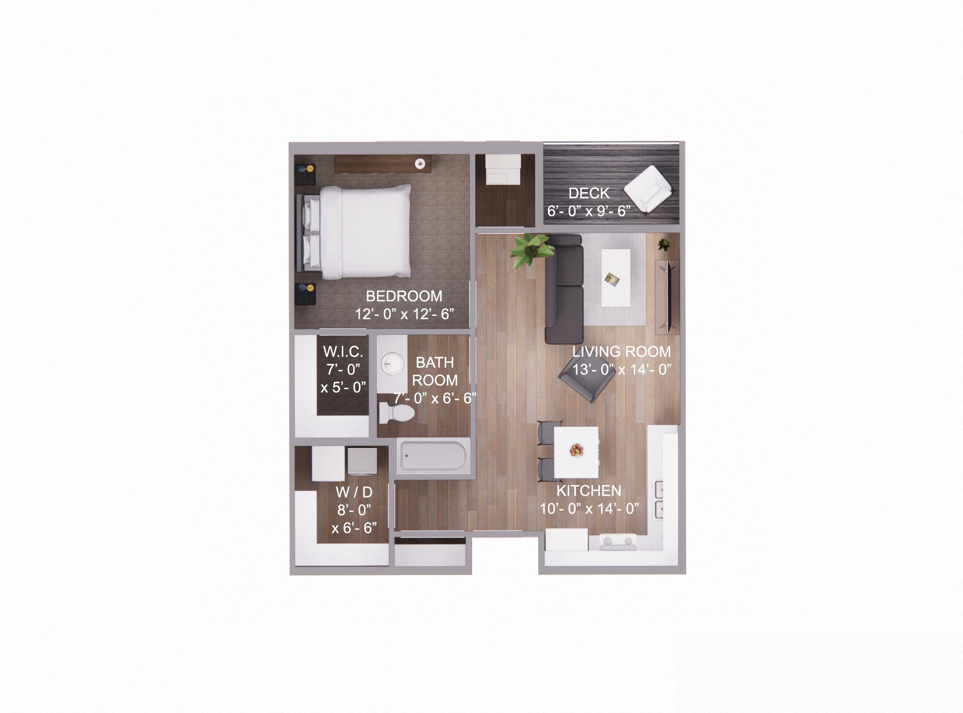 1 Bedroom 1 Bath