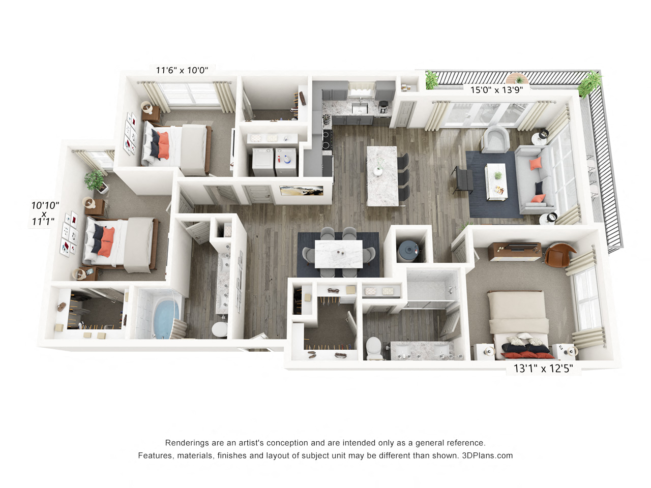Lucia C1 Floorplan
