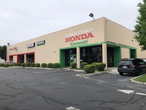 A Honda dealership is located in Orange County.