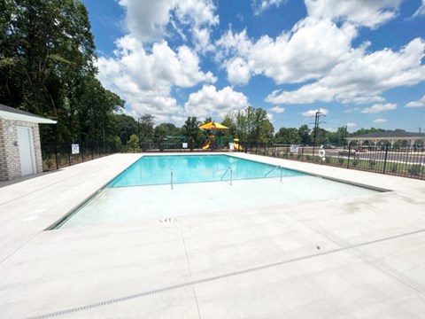 the swimming pool at the crossings