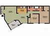 Style B - 2 Bedroom 1 1/2 Bath