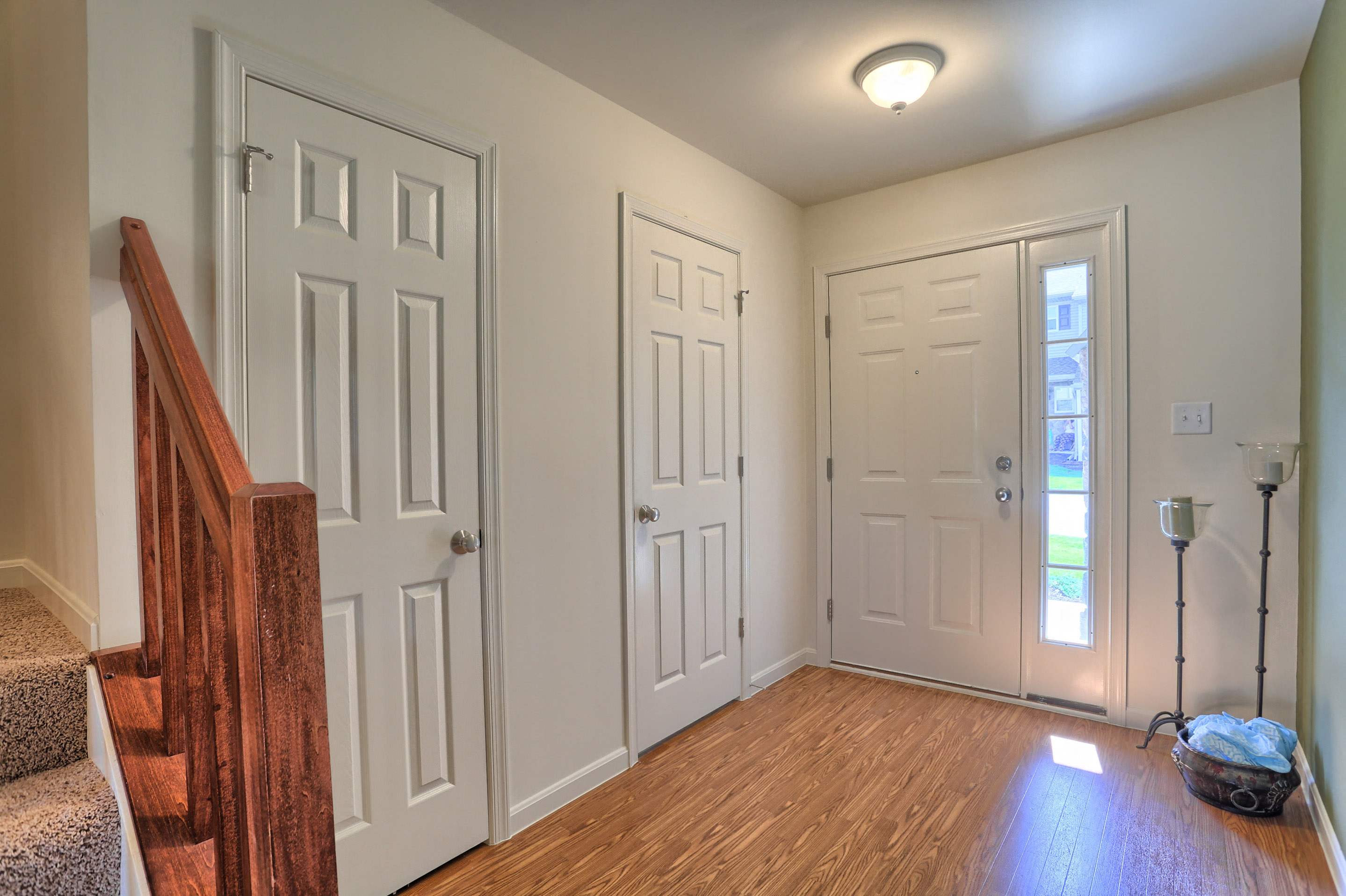 half bath on first floor