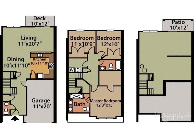 Lavender Basement 3 bath Floor Plan 6