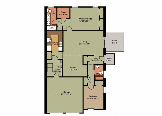 Clover Floor Plan 3