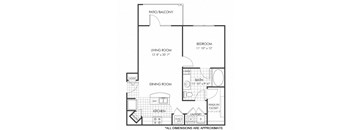 A1 floor plan