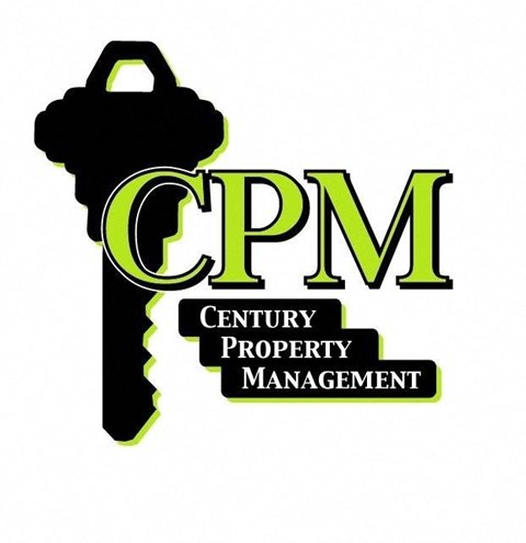 the logo for the cpm century property management company