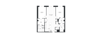 2 Bed/2 Bath-B1D