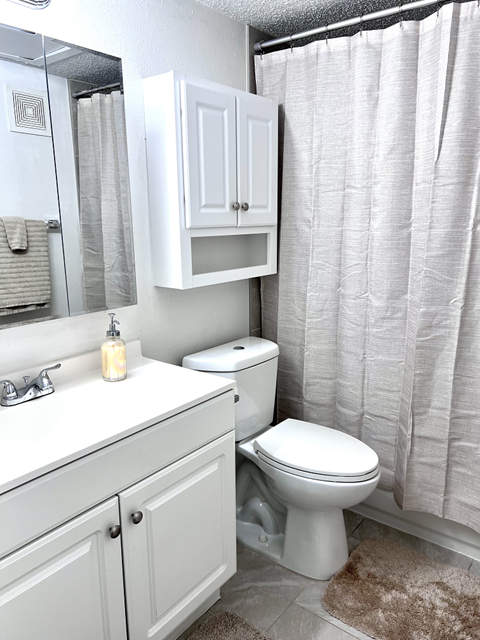 a bathroom with a toilet and a sink