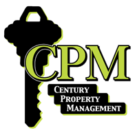 the logo for the cpm century property management company