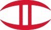a red anarchy symbol on a white