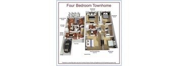 Four Bedroom Townhome