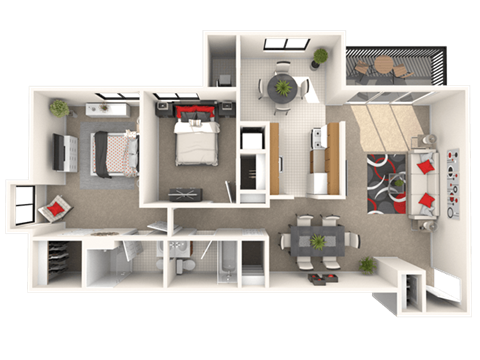 8782 Cloudleap Court 1-3 Beds Apartment for Rent - Photo Gallery 24