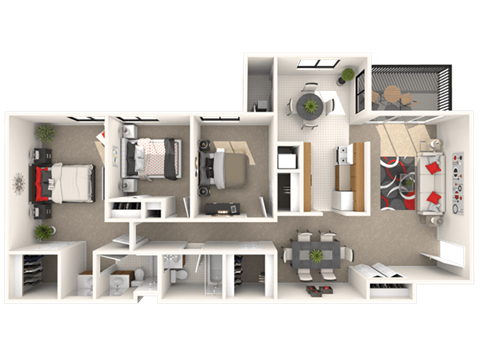 8782 Cloudleap Court 1-3 Beds Apartment for Rent - Photo Gallery 26