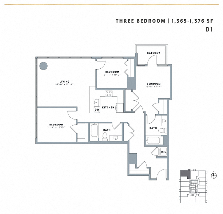 Three Bedroom D1 Hallasan