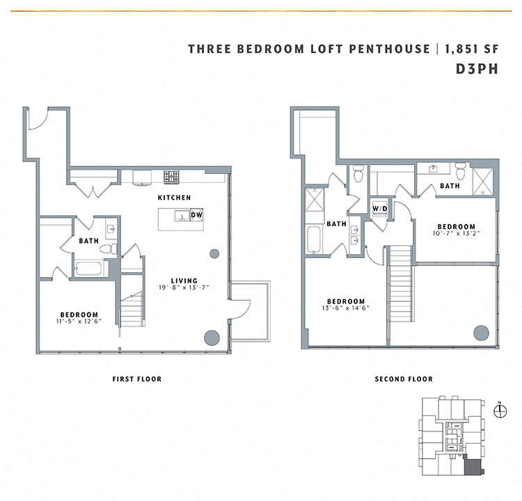 Three Bedroom Loft Penthouse D3PH Hallasan