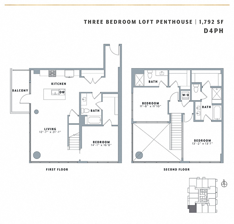 Three Bedroom Loft Penthouse D4PH Hallasan