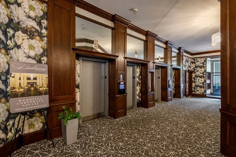 the lobby or reception area at the inn at the presidio