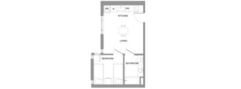 1 Bedroom West