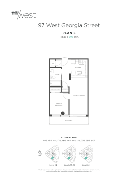 97 W. Georgia St. 1-2 Beds Apartment for Rent - Photo Gallery 17