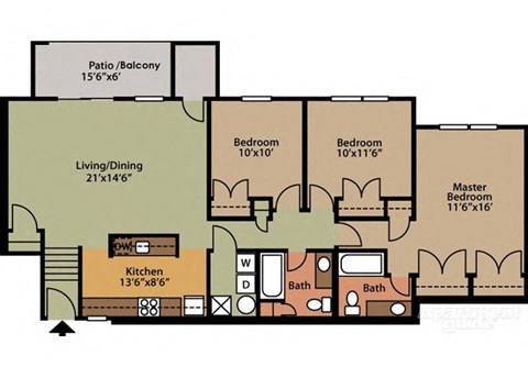 6140 B Springford Drive 1-3 Beds Apartment for Rent - Photo Gallery 44