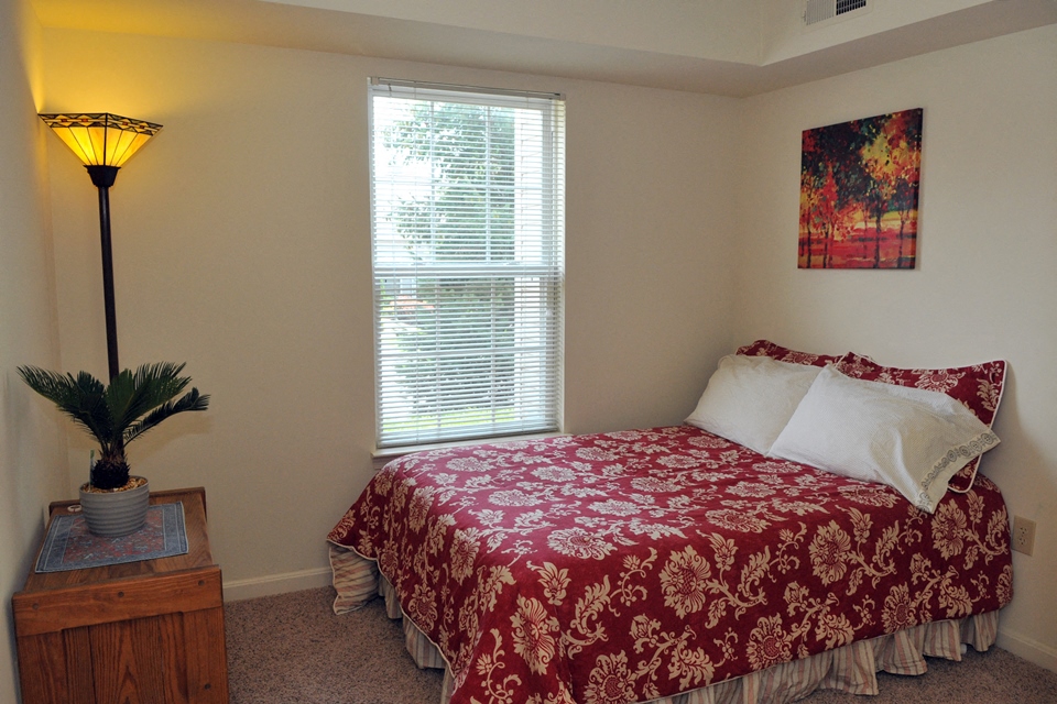 spacious bedroom with Jack and Jill bath